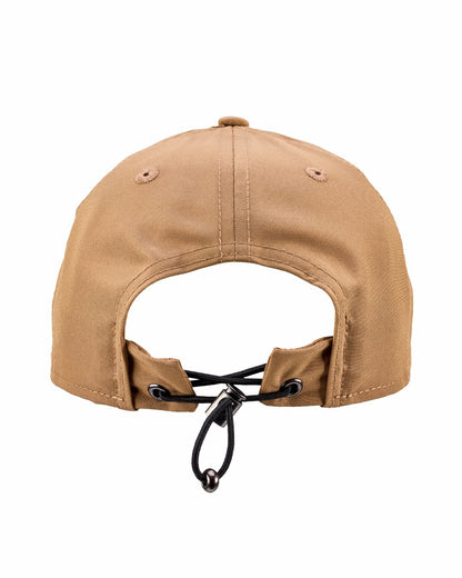 Women's Brown Golf and Lifestyle Hat With White Clover