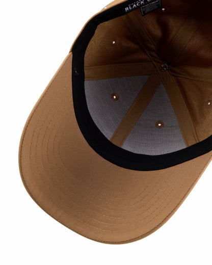 Women's Brown Golf and Lifestyle Hat With White Clover