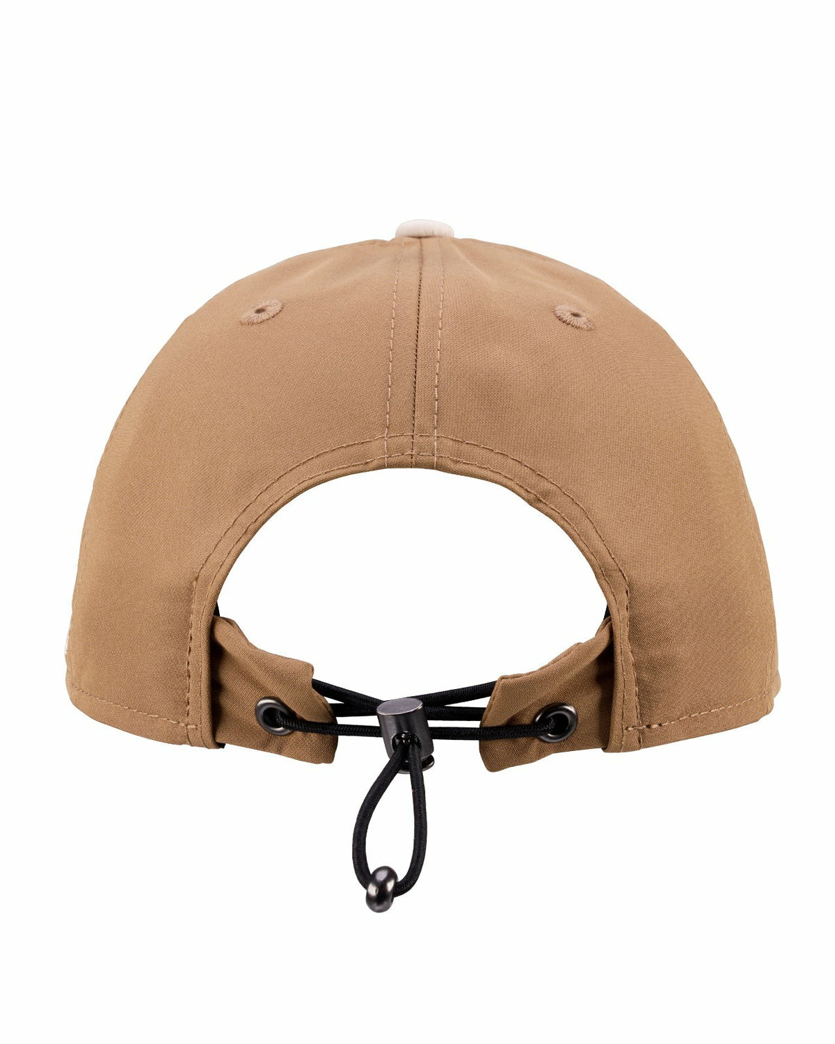 Women's Light Brown Golf and Lifestyle Hat With Cream Clover
