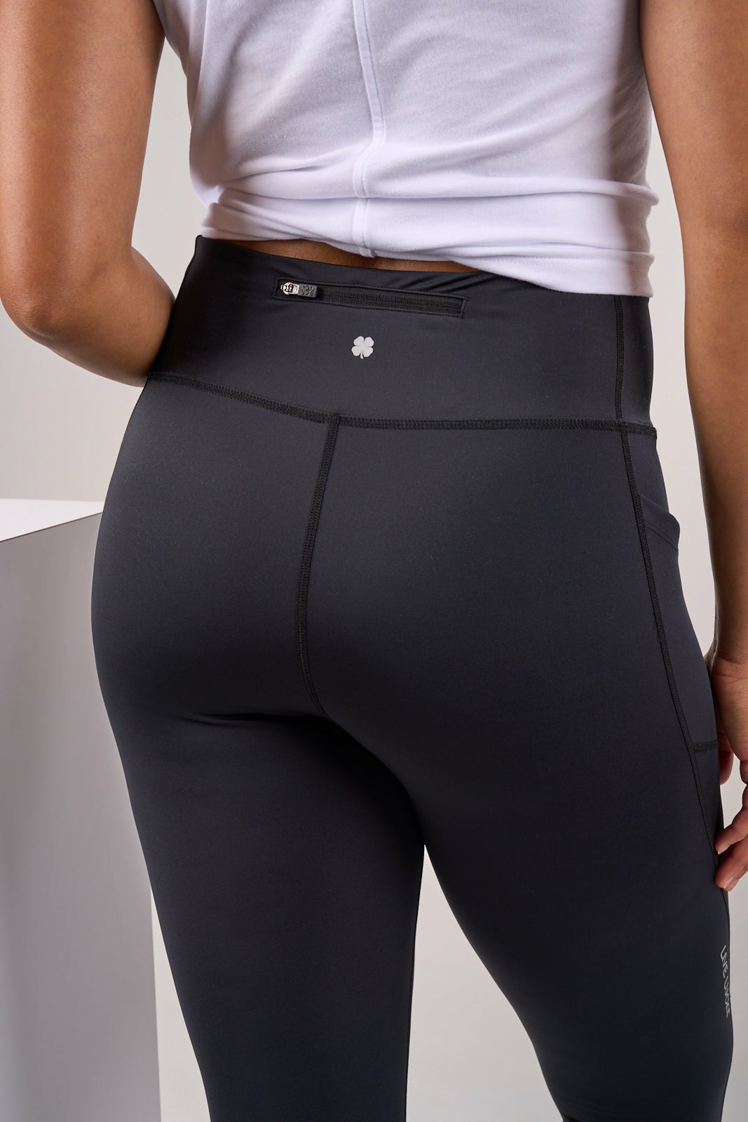 Women's High Waisted Black Athletic Leggings with Ultimate Stretch
