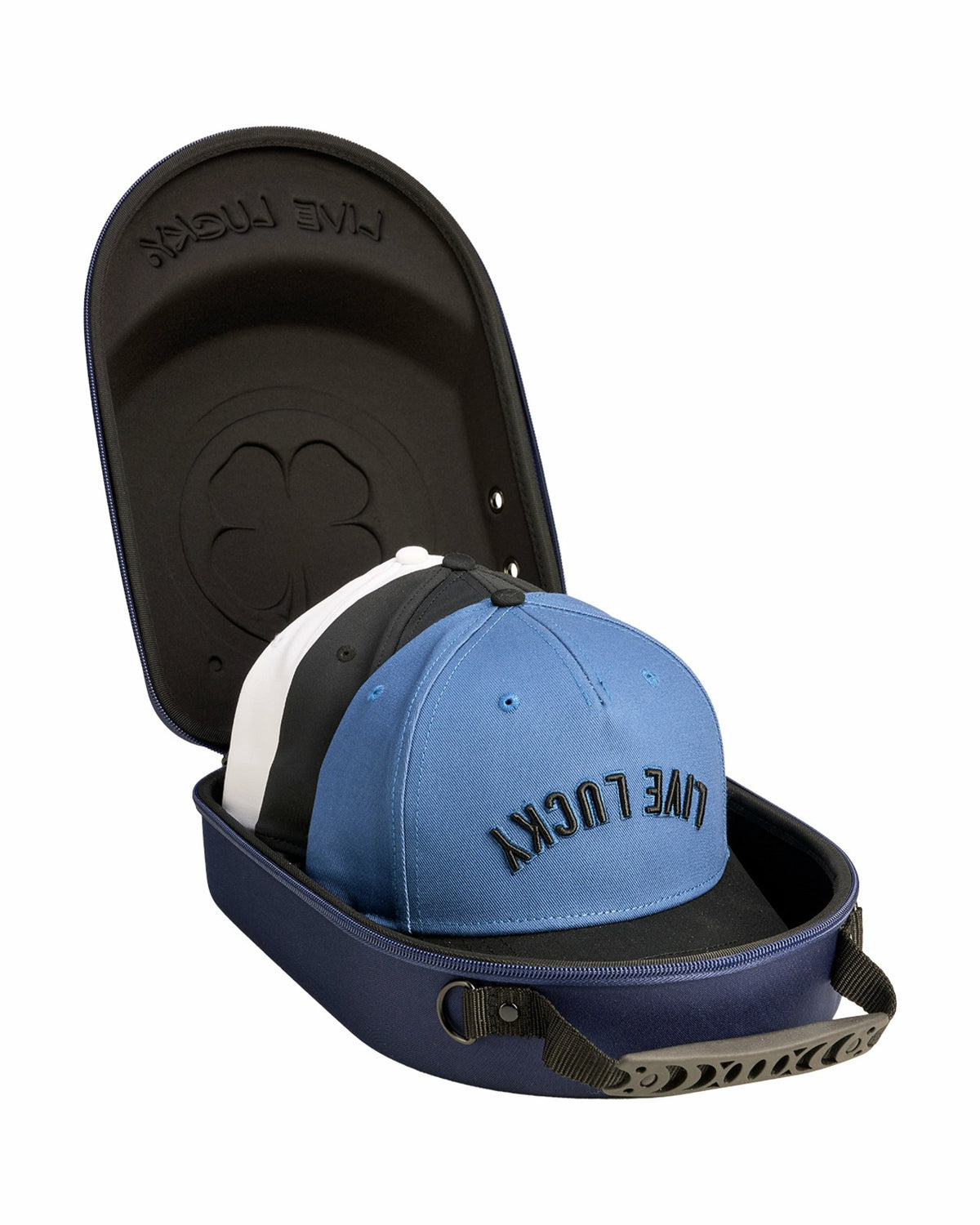 Black Clover Hat Caddie & Protective Storage Case