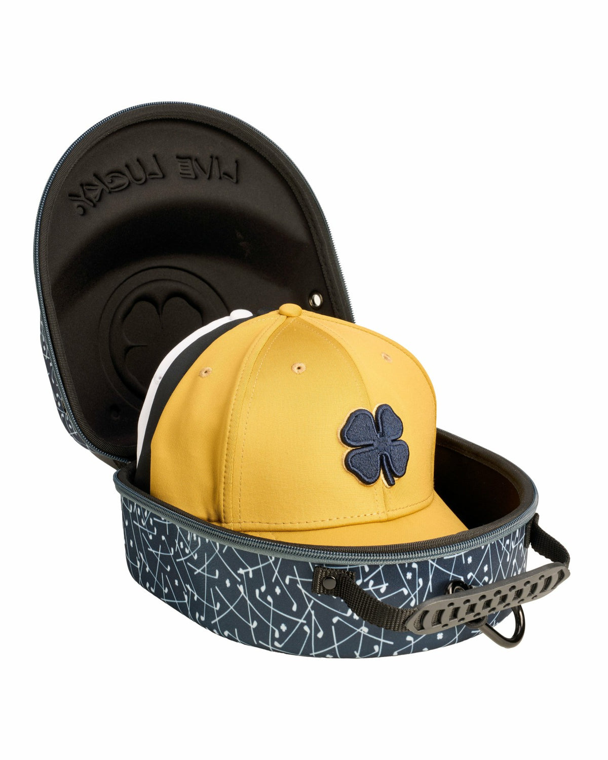 Black Clover Hat Caddie & Protective Storage Case
