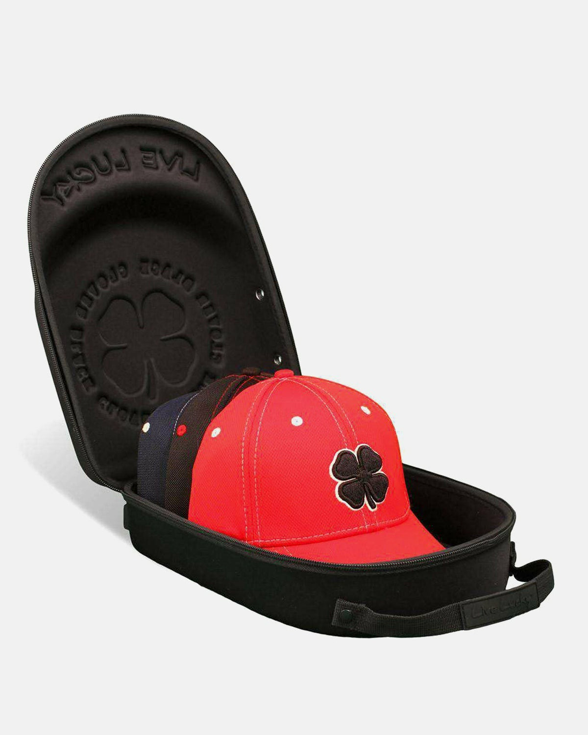 Black Clover Hat Caddie & Protective Storage Case
