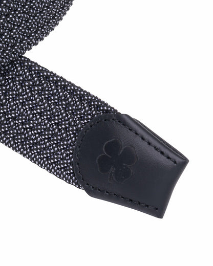 Elevated Navy Solid Stretch Belt for Men