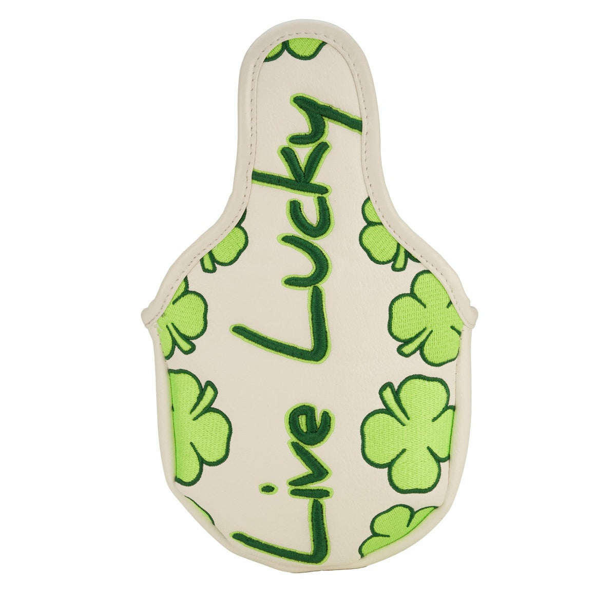 Live Lucky "Green With Envy" Mallet Putter Cover