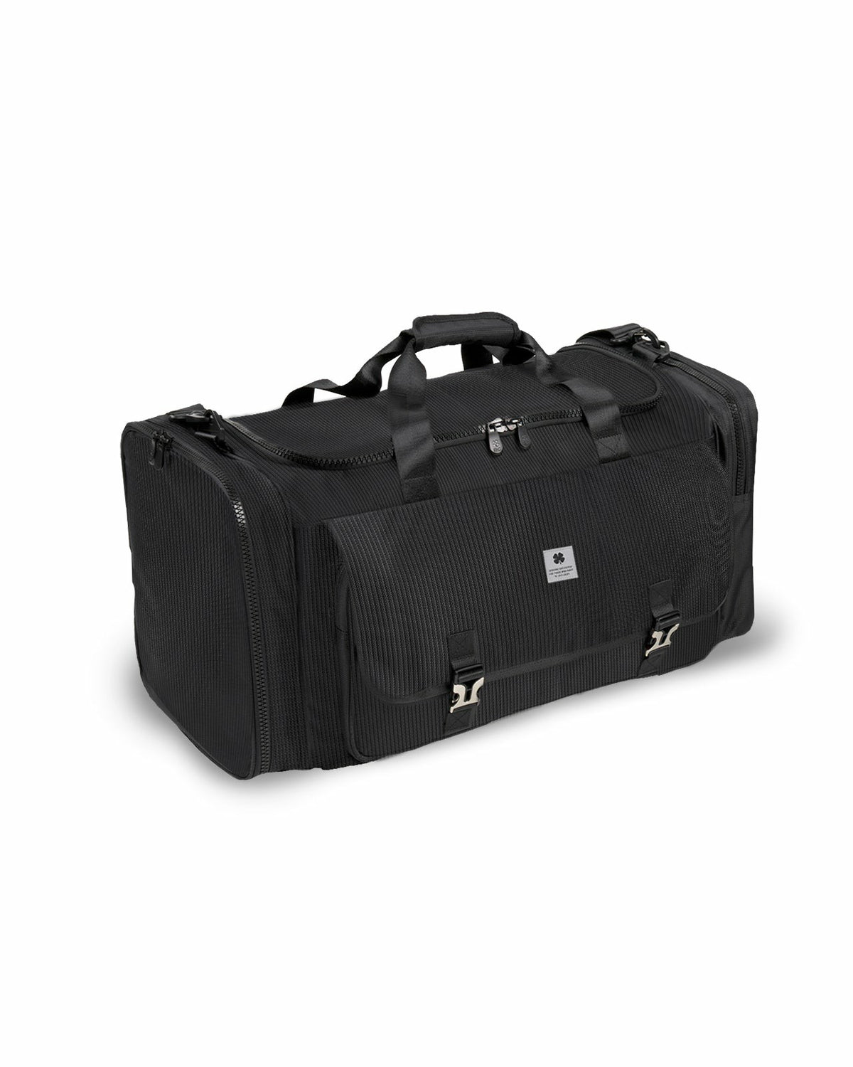 Premium Heavy Duty Black Duffle Bag Luggage for Travel