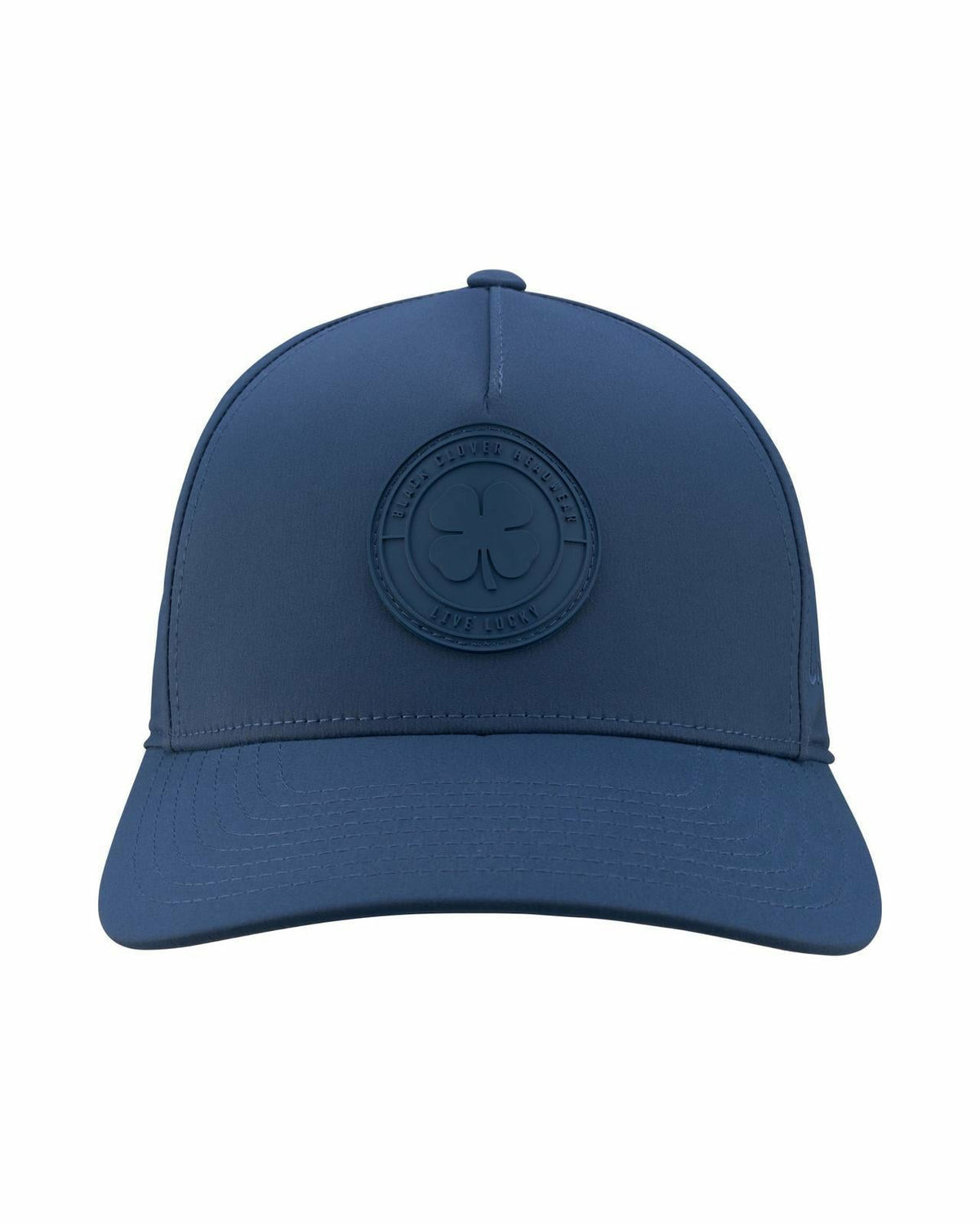 Blue Snapback with Clover Patch for Golf and Lifestyle
