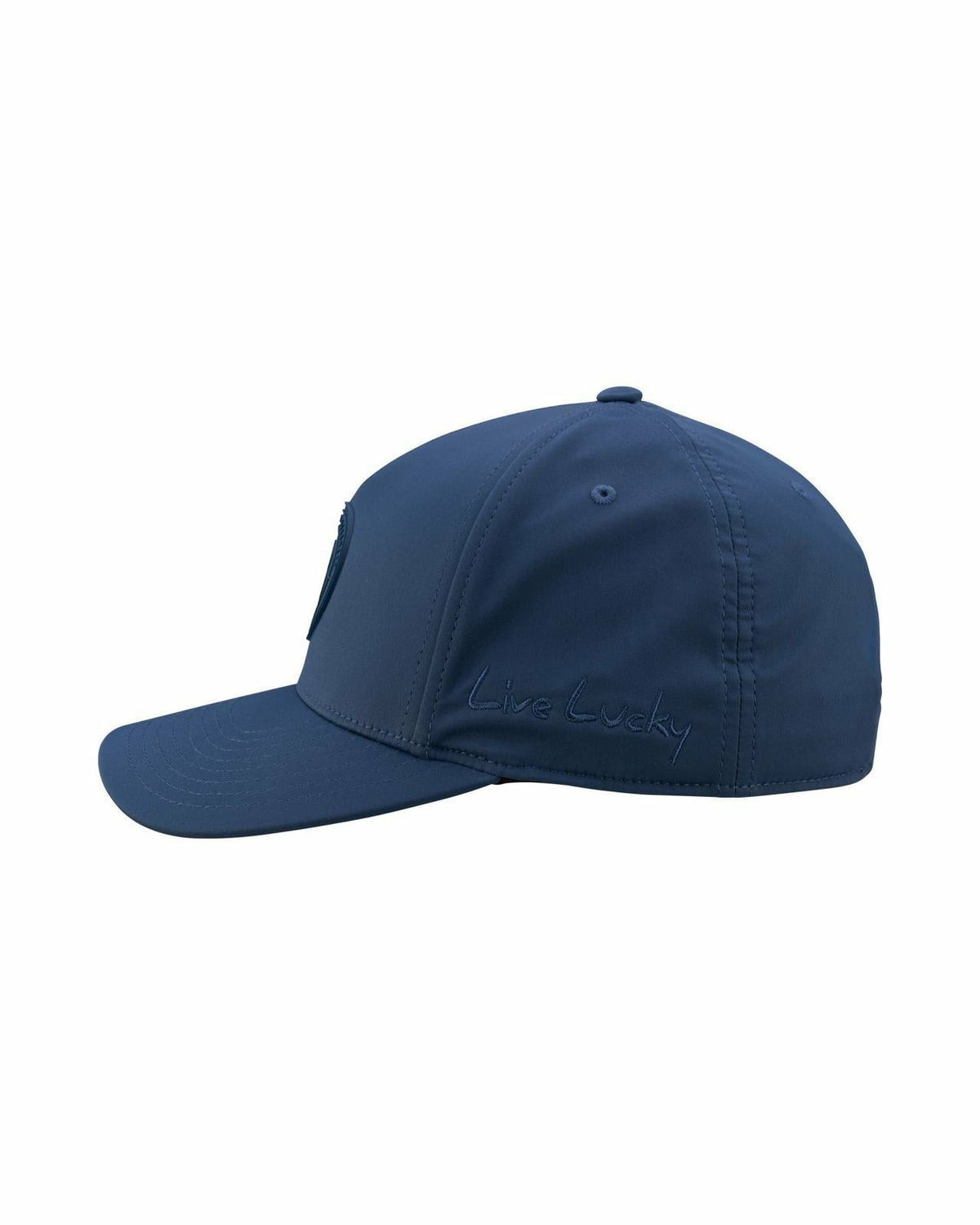 Blue Snapback with Clover Patch for Golf and Lifestyle