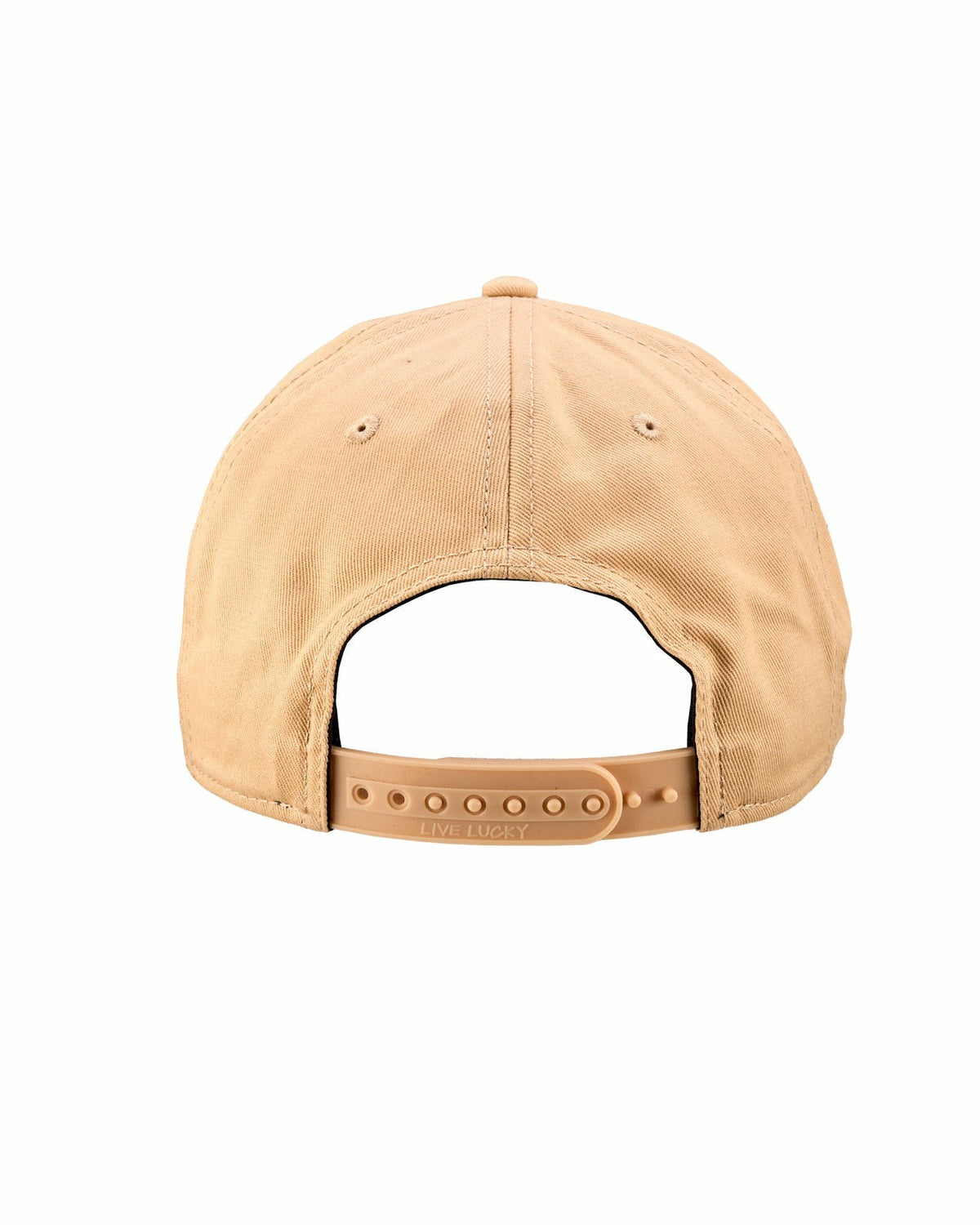 Neutral Tan Golf Hat with Rope for Outdoor Style
