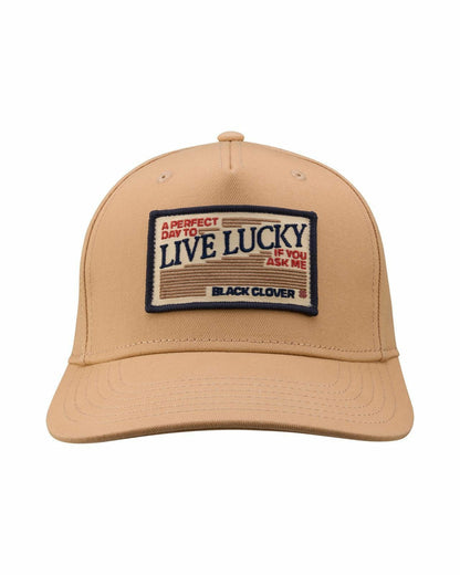 Neutral Tan Golf Hat with Rope for Outdoor Style