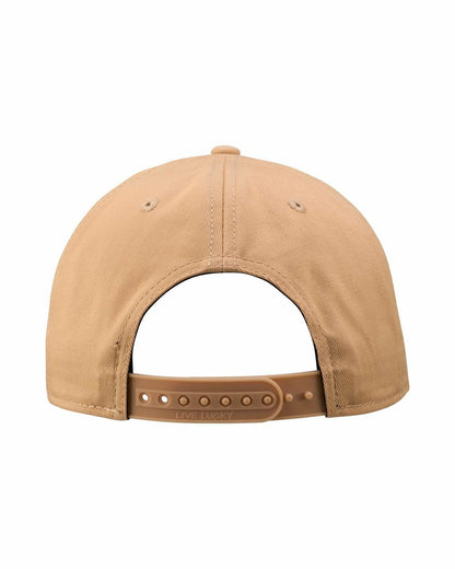 Neutral Tan Golf Hat with Rope for Outdoor Style