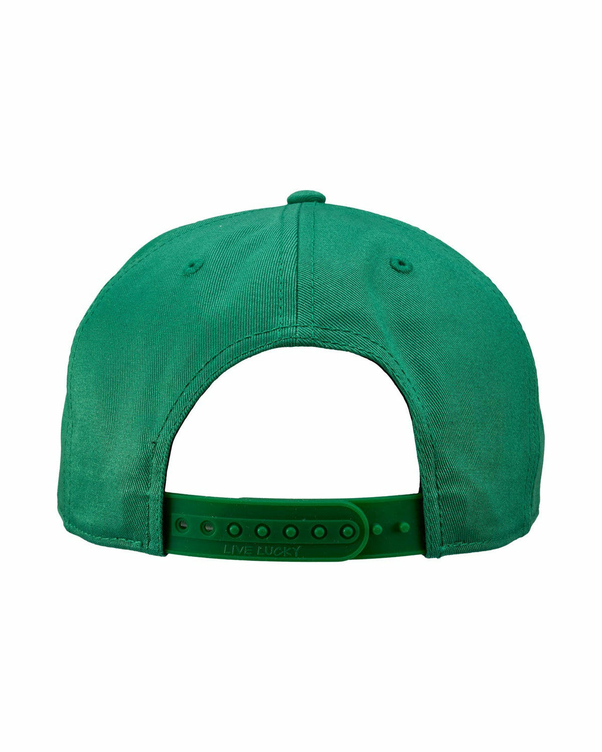 Unisex Adjustable Green Hat with Duck Embroidery
