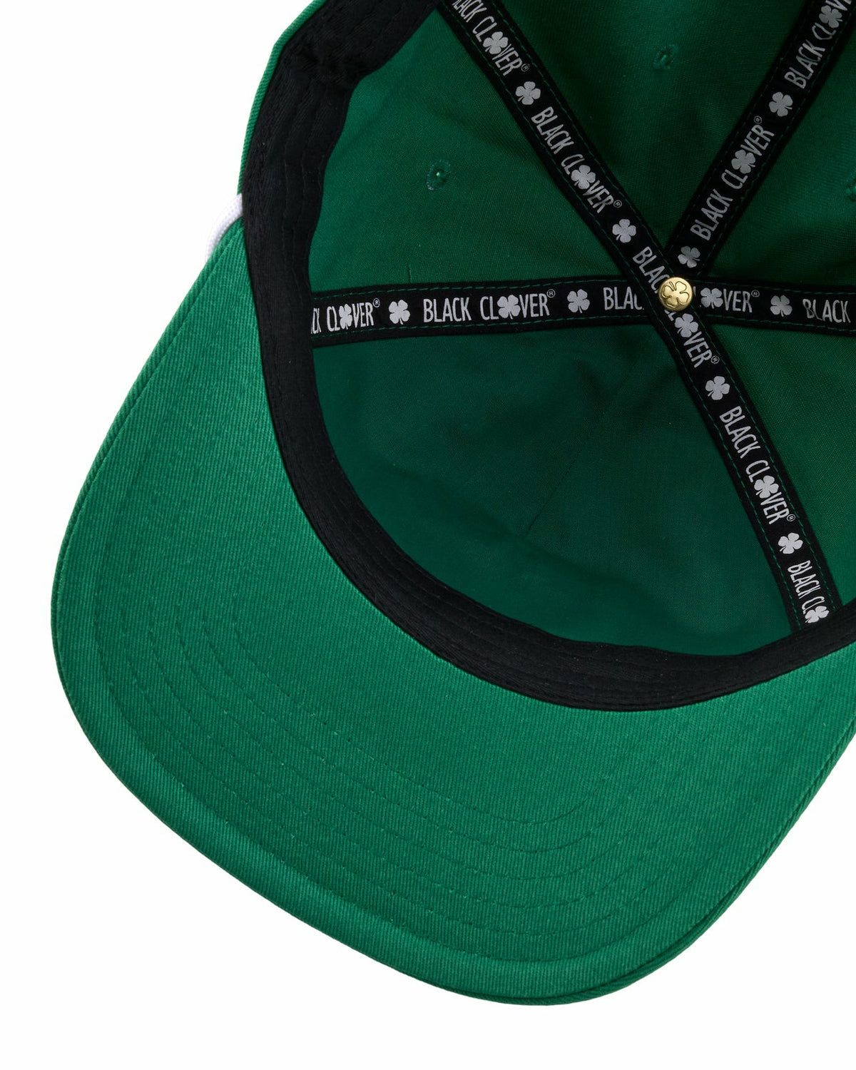 Unisex Adjustable Green Hat with Duck Embroidery