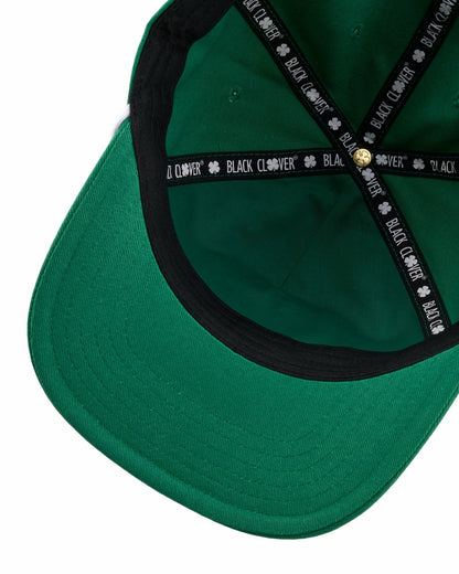 Unisex Adjustable Green Hat with Duck Embroidery