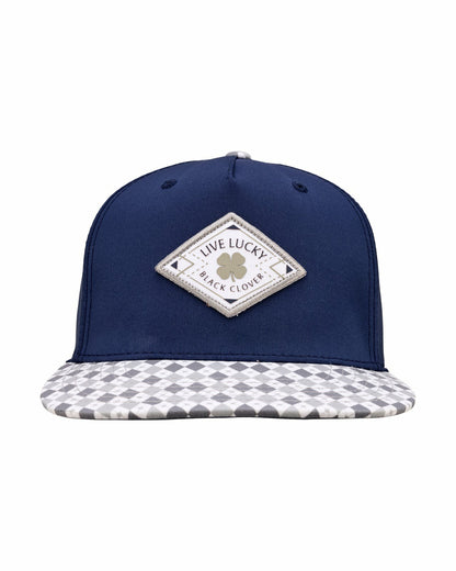 Classic Elevated Navy Hat for Golf