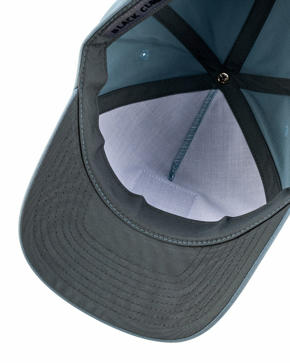 Unisex Adjustable Blue Hat with Fish Embroidery