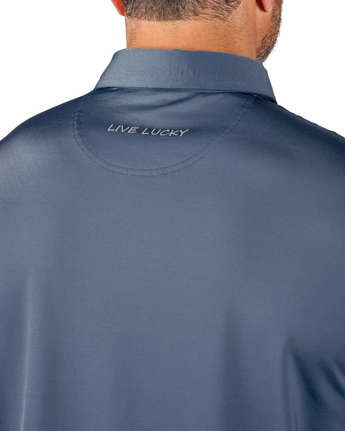 Men's Black Soft Performance Polo for Golf or Business