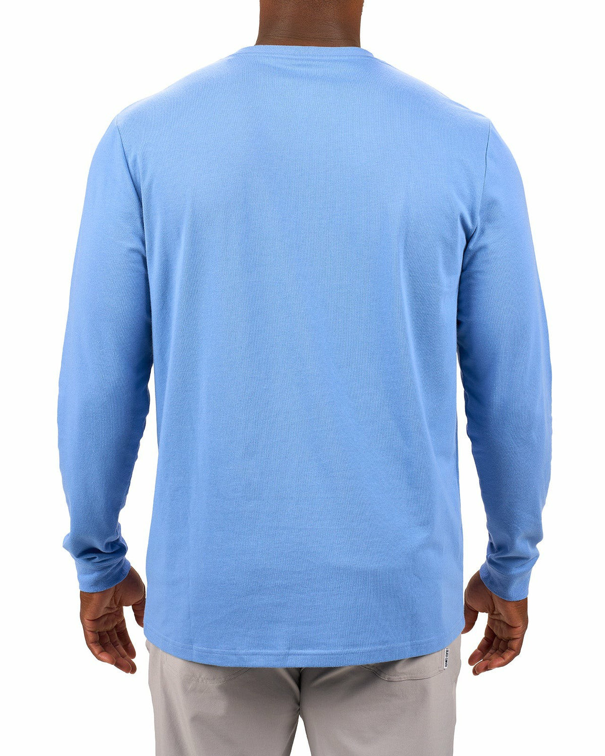 Luxe Long-Sleeved BlueTee for Work or Play