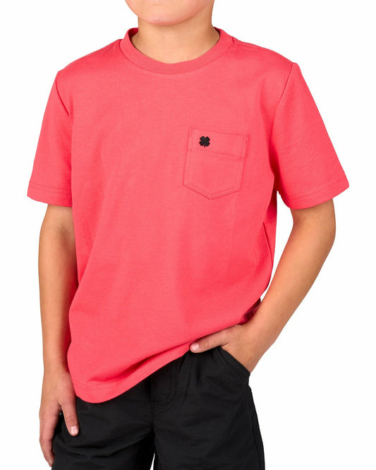 Jr Luxe Tee in Paradise Pink
