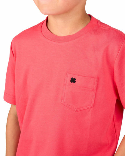 Jr Luxe Tee in Paradise Pink