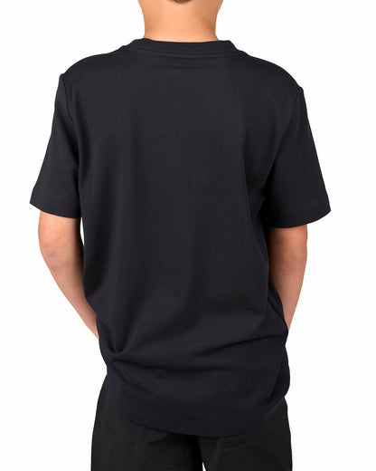 Jr Luxe Tee in Black