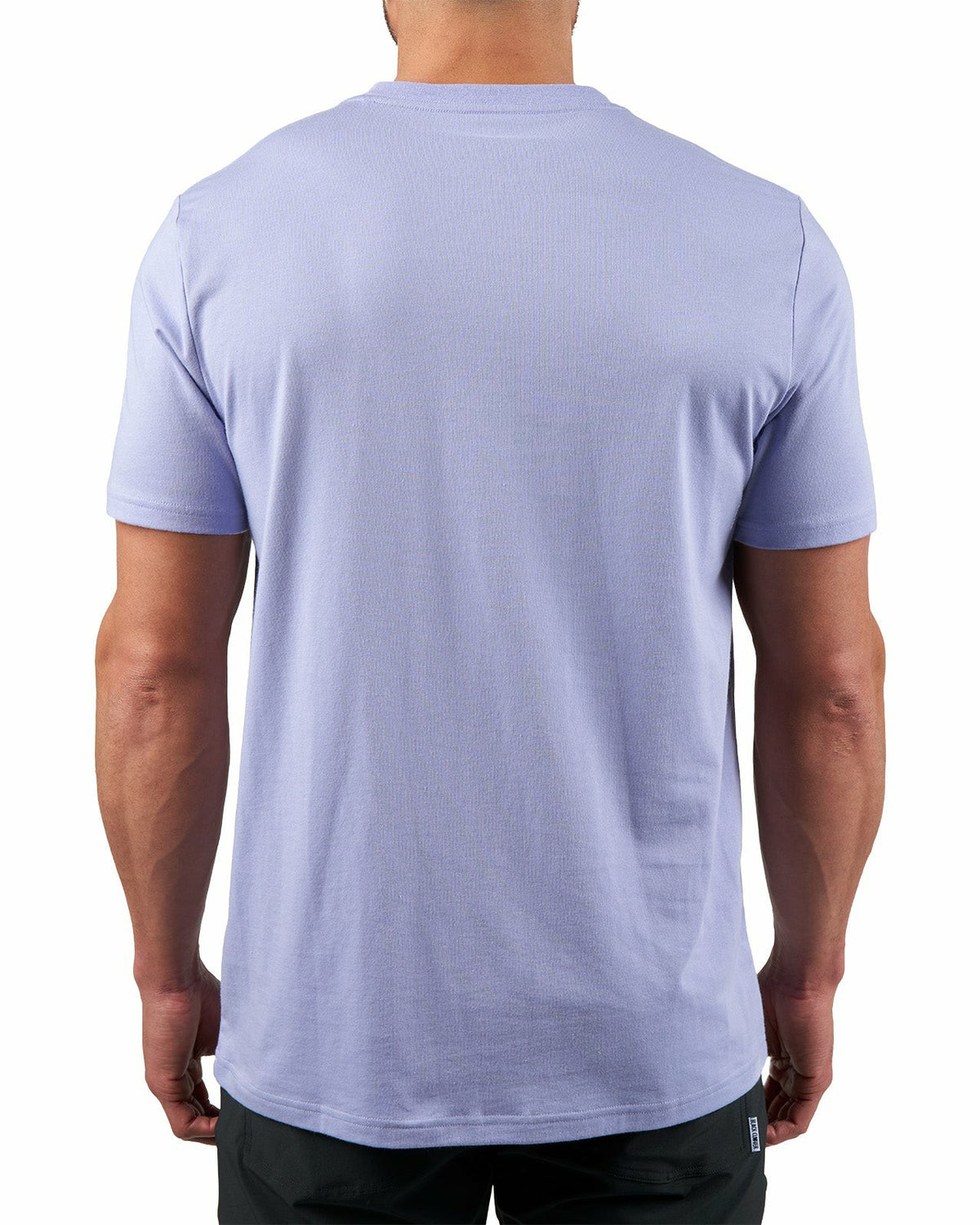 Luxe Short-Sleeved Purple Tee for Work or Play
