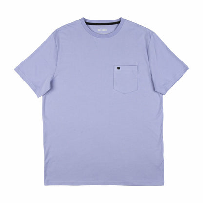 Luxe Short-Sleeved Purple Tee for Work or Play