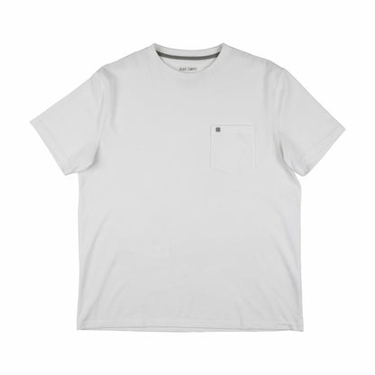 Luxe Short-Sleeved White Tee for Work or Play