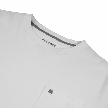 Luxe Short-Sleeved White Tee for Work or Play