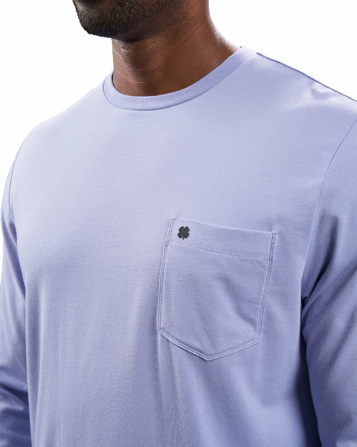 Luxe Long-Sleeved Purple Tee for Work or Play