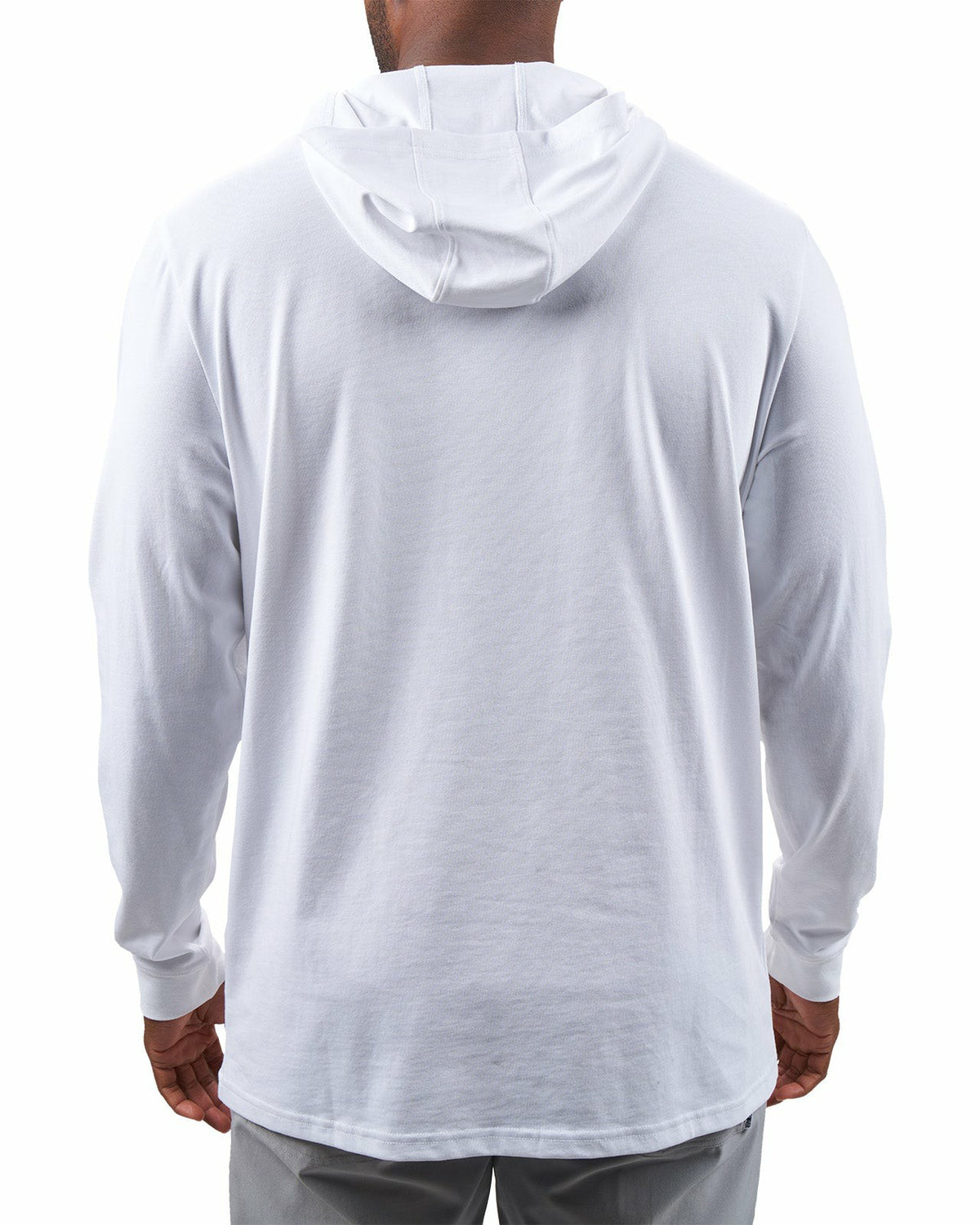Luxe White Hoodie for Work or Play