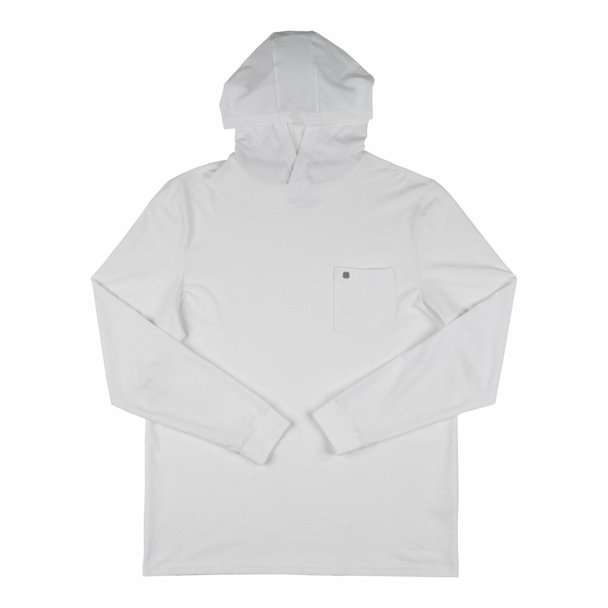 Luxe White Hoodie for Work or Play