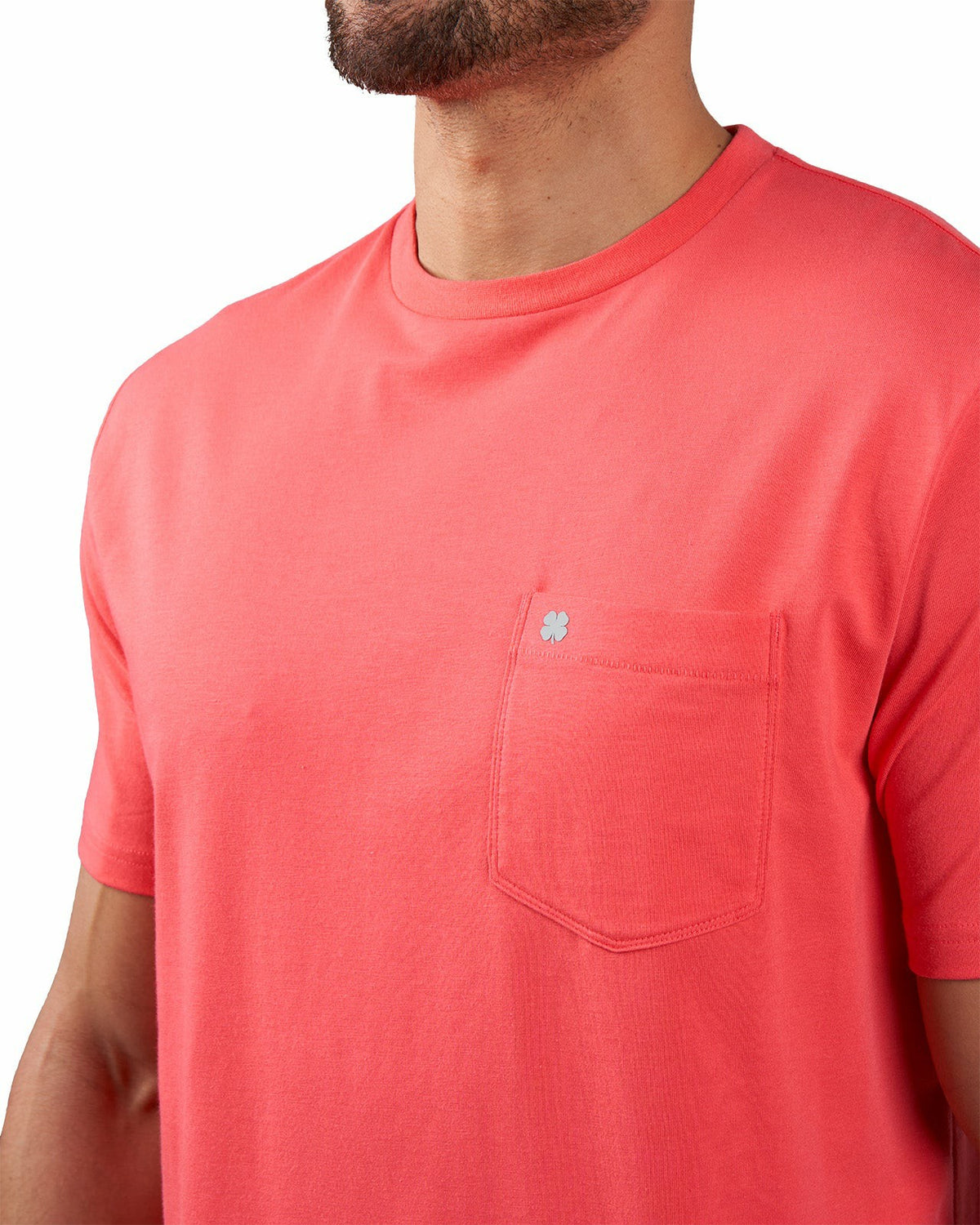 Luxe Short-Sleeved Pink Tee for Work or Play