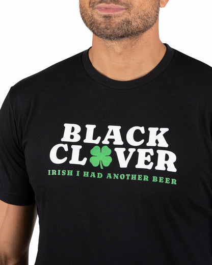 Playful Men's Black Graphic Tee for Golf