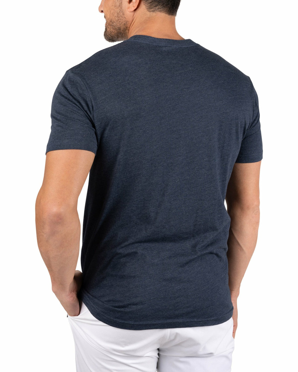 Vintage Navy Men's Graphic Tee for Golf & Casual Wear