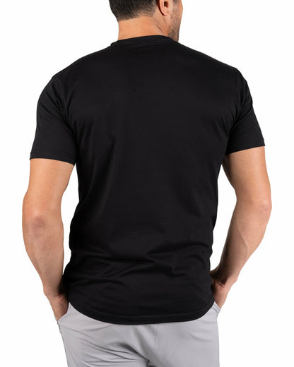 Super Soft Men's Black Western Themed Graphic Tee