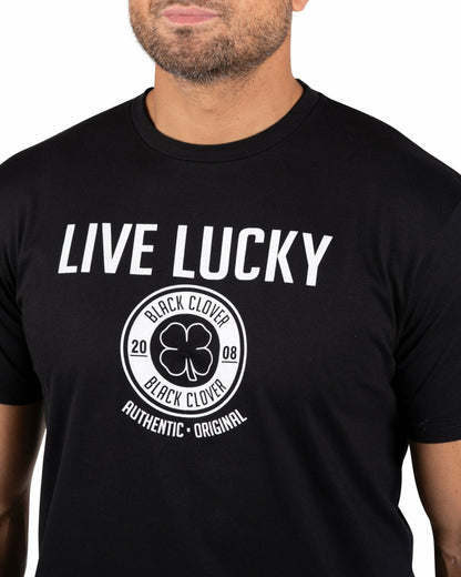 Super Soft Men's Black and White Graphic Tee