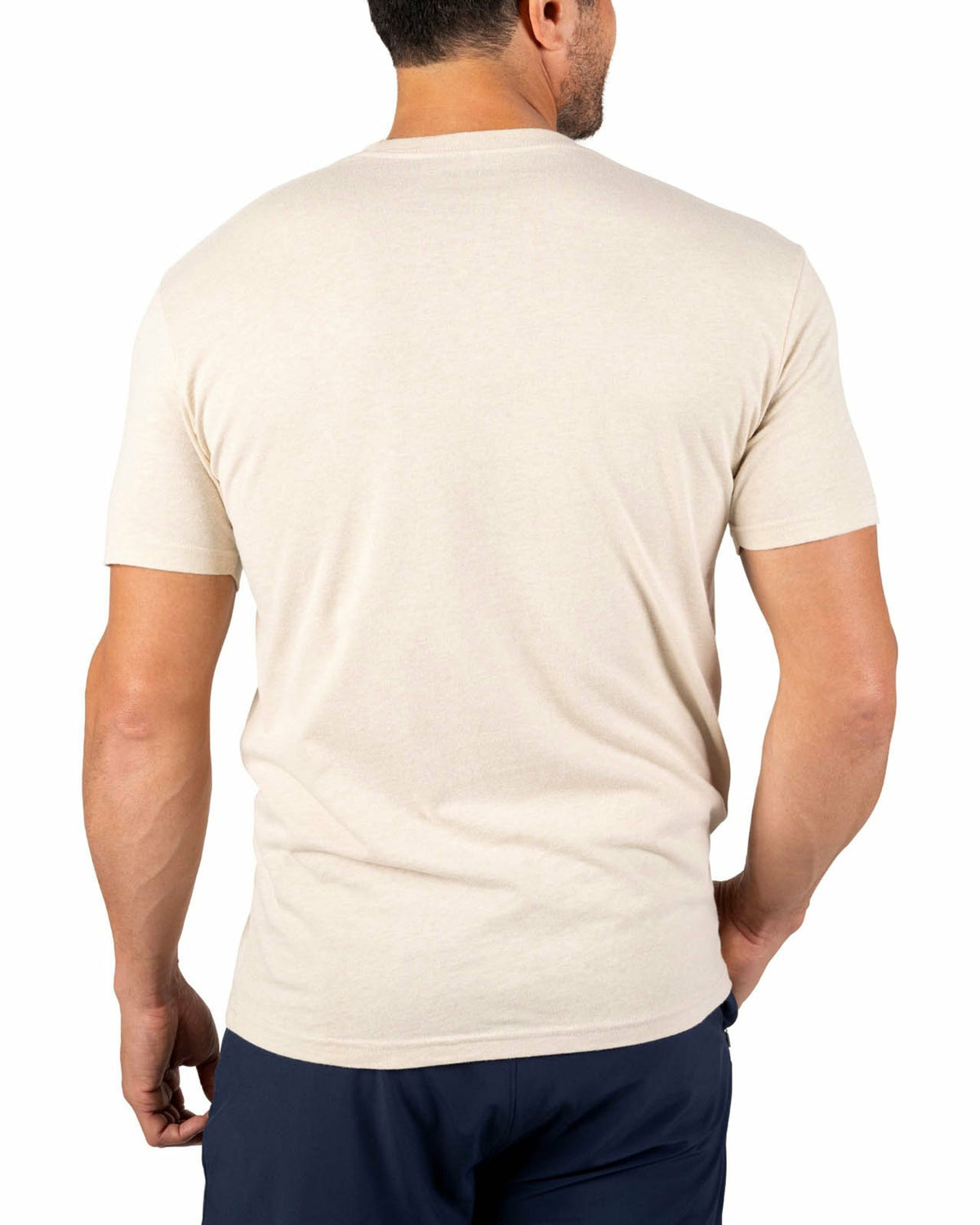 Super Soft Men's Brown and Beige Graphic Tee