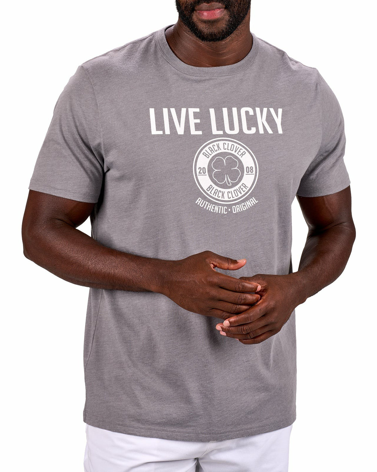 Super Soft Men's Dark Grey and White Graphic Tee