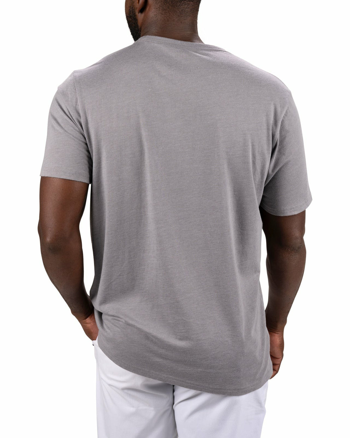 Super Soft Men's Dark Grey and White Graphic Tee