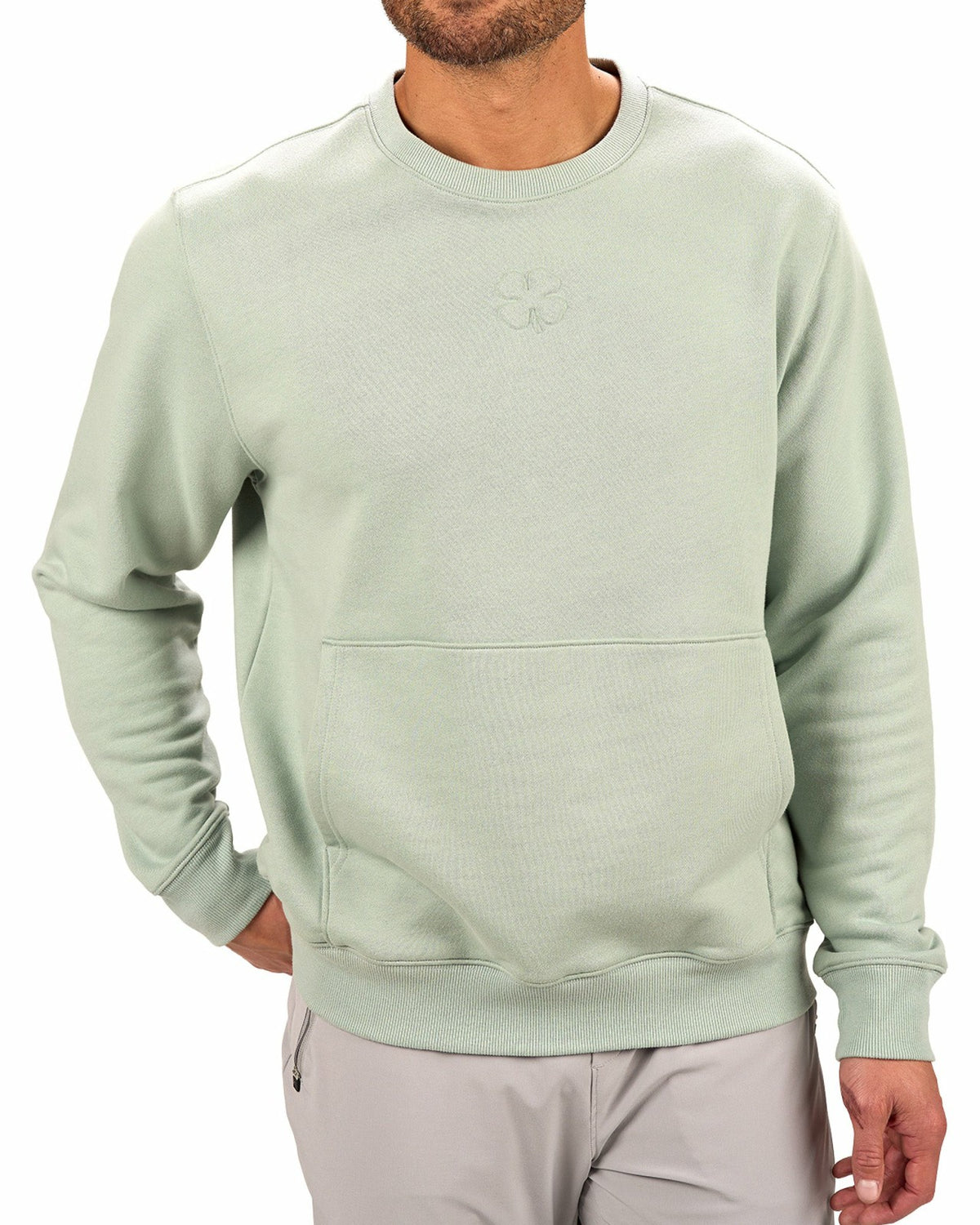Men's Premium Green Crewneck Sweatshirt