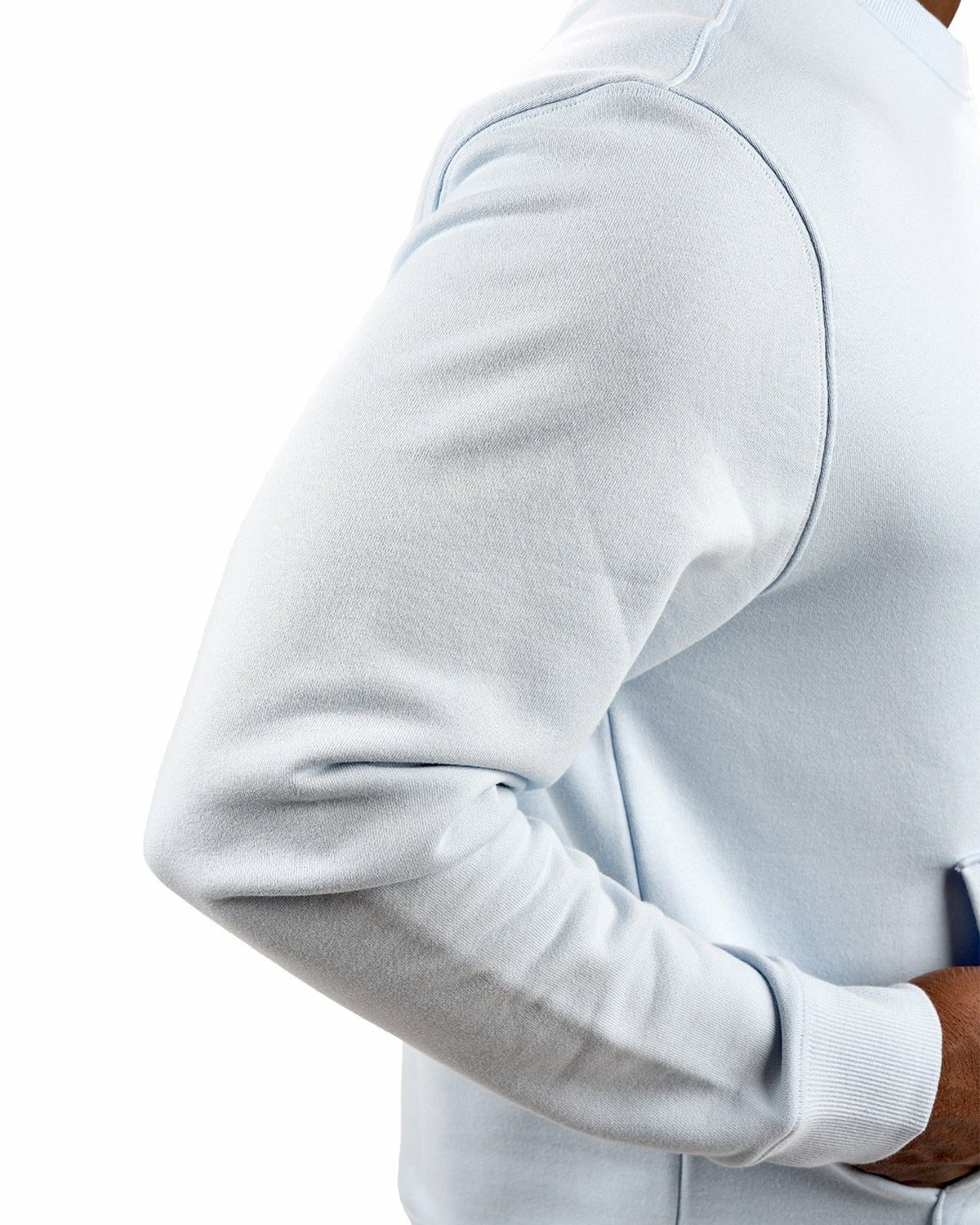 Men's Premium Blue Crewneck Sweatshirt