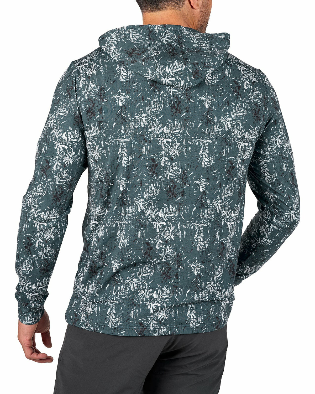 Lightweight Soft Men's Black Hoodie for Style and Comfort