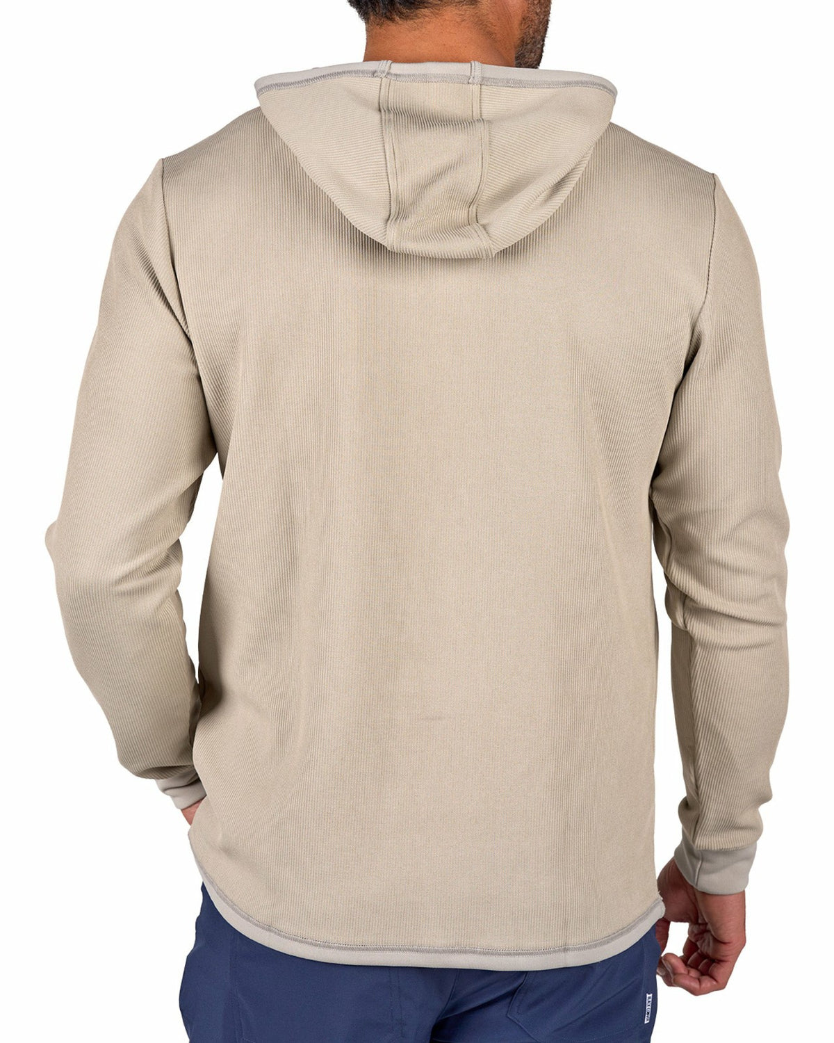 Men's Versatile Blue Hoodie for Style and Comfort
