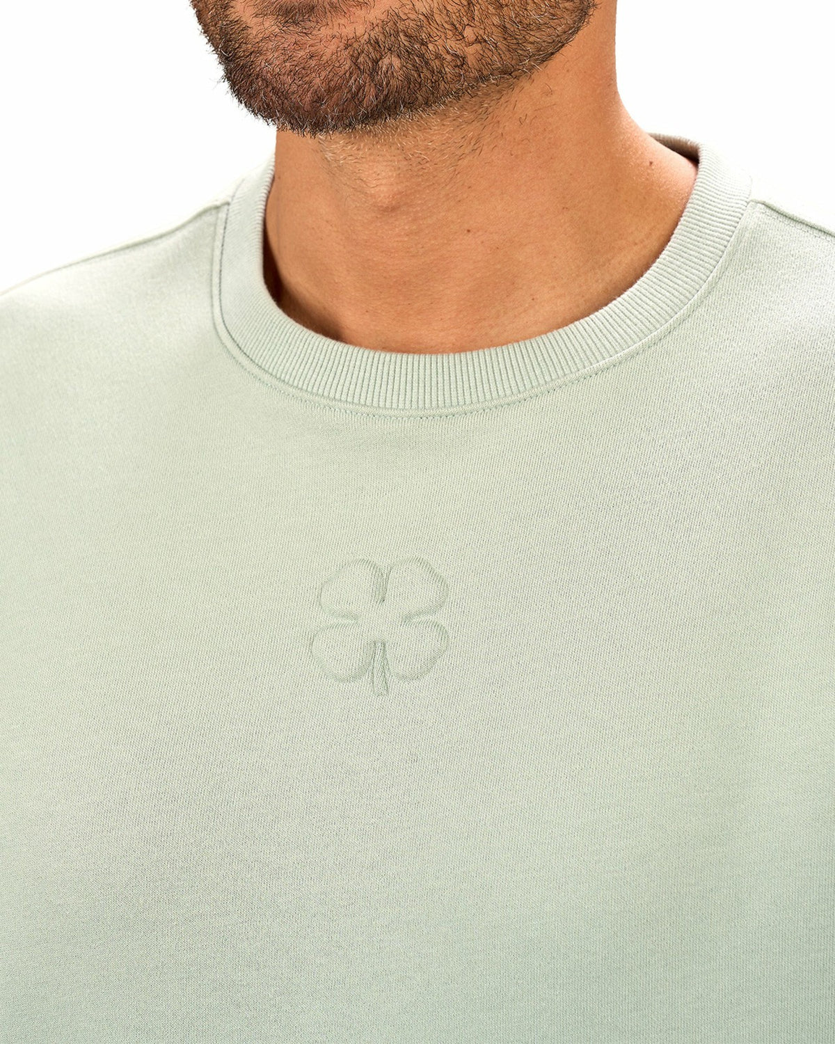 Men's Premium Green Crewneck Sweatshirt