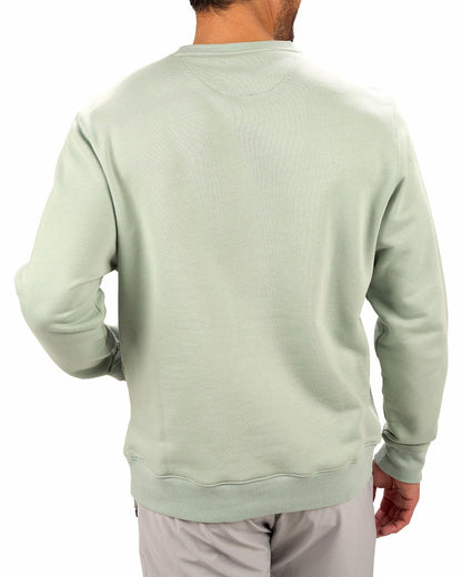 Men's Premium Green Crewneck Sweatshirt