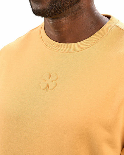 Men's Premium Orange Crewneck Sweatshirt