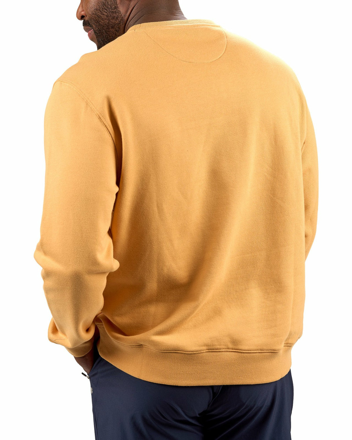 Men's Premium Orange Crewneck Sweatshirt