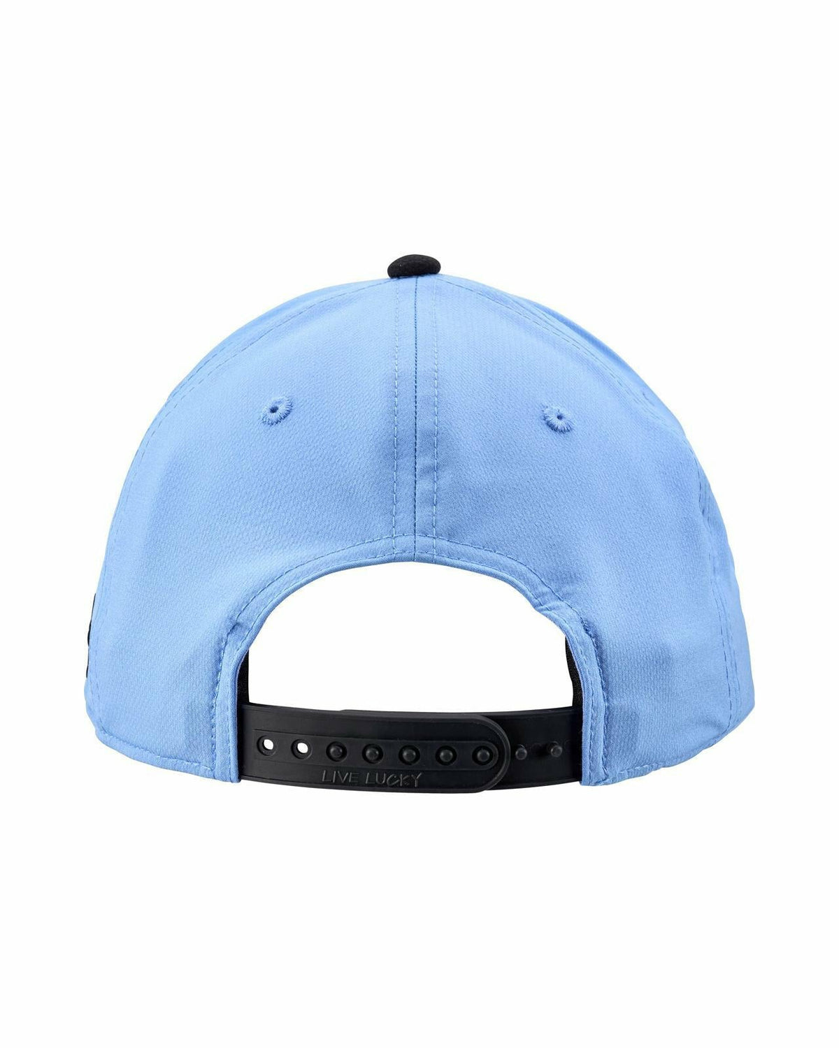 Playful Blue and Black Hat for Golf and Lifestyle