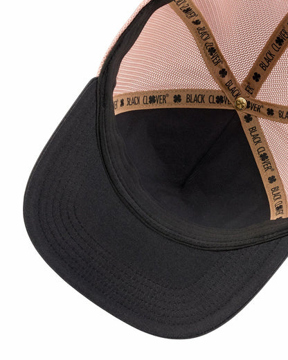 Tropical Mesh Black Hat for Golf and Lifestyle